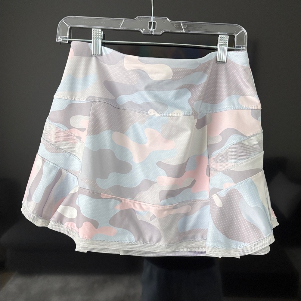Lucky in Love Soft Pink and White Skirt